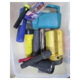 Assorted Flashlights and Lanterns Lot