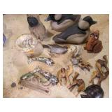 Assorted Animal Figurines and Decor