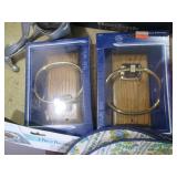 Mixed Lot: Kitchen Utensils, Light Bulbs, Towel Rings, and Placemats