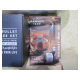 Lot of Assorted Golf Balls and Hammer + Axe Whiskey Glass and Stones Sets