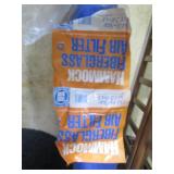 Lot of Packing Materials Including Bubble Wrap, Fiberglass Air Filters