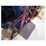 Red Metal Hand Truck Dolly
