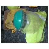 Lot of High-Visibility Safety Gear and Hard Hats