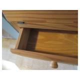Wooden Multifunction Cabinet with Fold-Down Desk