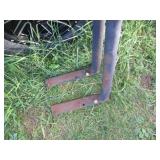Pair of metal base saw horses