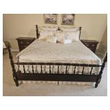 Georgian Colonial Poster Bed King Frame