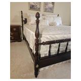 Georgian Colonial Poster Bed King Frame
