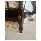 Georgian Colonial Poster Bed King Frame