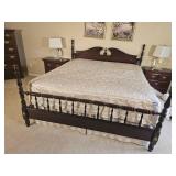 Georgian Colonial Poster Bed King Frame