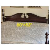 Georgian Colonial Poster Bed King Frame