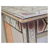 Stunning Turkish Inlay Nesting Table