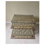 Stunning Turkish Inlay Nesting Table