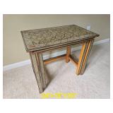 Stunning Turkish Inlay Nesting Table