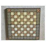 Ornate Turkish Inlay Backgammon Set