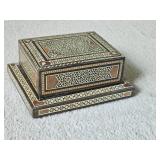 Ornate Turkish Inlay Music Box