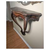 Vintage Louis XVI Ornate Wall Table