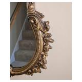 Gilt Louis XVI Rococo Wall Mirror