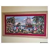 Caribbean Needlepoint Tapestry