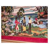 Caribbean Needlepoint Tapestry