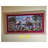 Caribbean Needlepoint Tapestry
