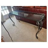 Scrolled Frame Sofa Table