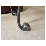 Scrolled Frame Sofa Table