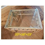 Braxton Culler Edgewater Rattan Side Table