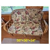 Braxton Culler Edgewater Rattan Loveseat
