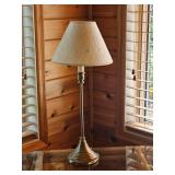 Handsome Brass Candlestick Lamp