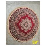 Royal Red Oriental Spot Area Rug