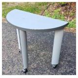 Rugged Office Cresent Table