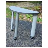 Rugged Office Cresent Table