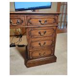 Antique R-Way Heritage Double Pedestal Desk