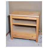 Chic Modern Blonde Bedside Table