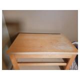 Chic Modern Blonde Bedside Table