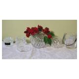 Glistening Fine Crystal Decor Vase Collection - (6)