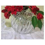 Glistening Fine Crystal Decor Vase Collection - (6)