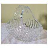 Block Fine Crystal Basket