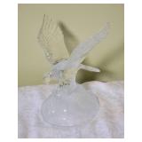 Stunning Fine Crystal Statuette - American Eagle