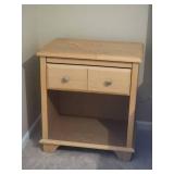 Contemporary Blonde Bedside Table