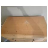 Contemporary Blonde 5-Drawer Dresser