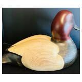 Large Wooden Duck by Big Sky Boseman, Montana USA Carvers / Carved Duck Decoy