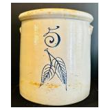 Vintage Birch Leaf Stoneware 5 Gallon