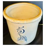 Vintage Birch Leaf Stoneware 5 Gallon