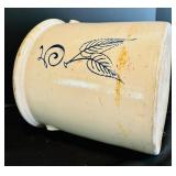 Vintage Birch Leaf Stoneware 5 Gallon