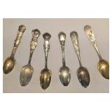 Collection of Vintage Sterling Silver Spoons