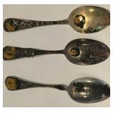 Collection of Vintage Sterling Silver Spoons