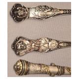Collection of Vintage Sterling Silver Spoons