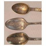 Collection of Vintage Sterling Silver Spoons