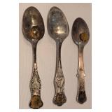 Collection of Vintage Sterling Silver Spoons